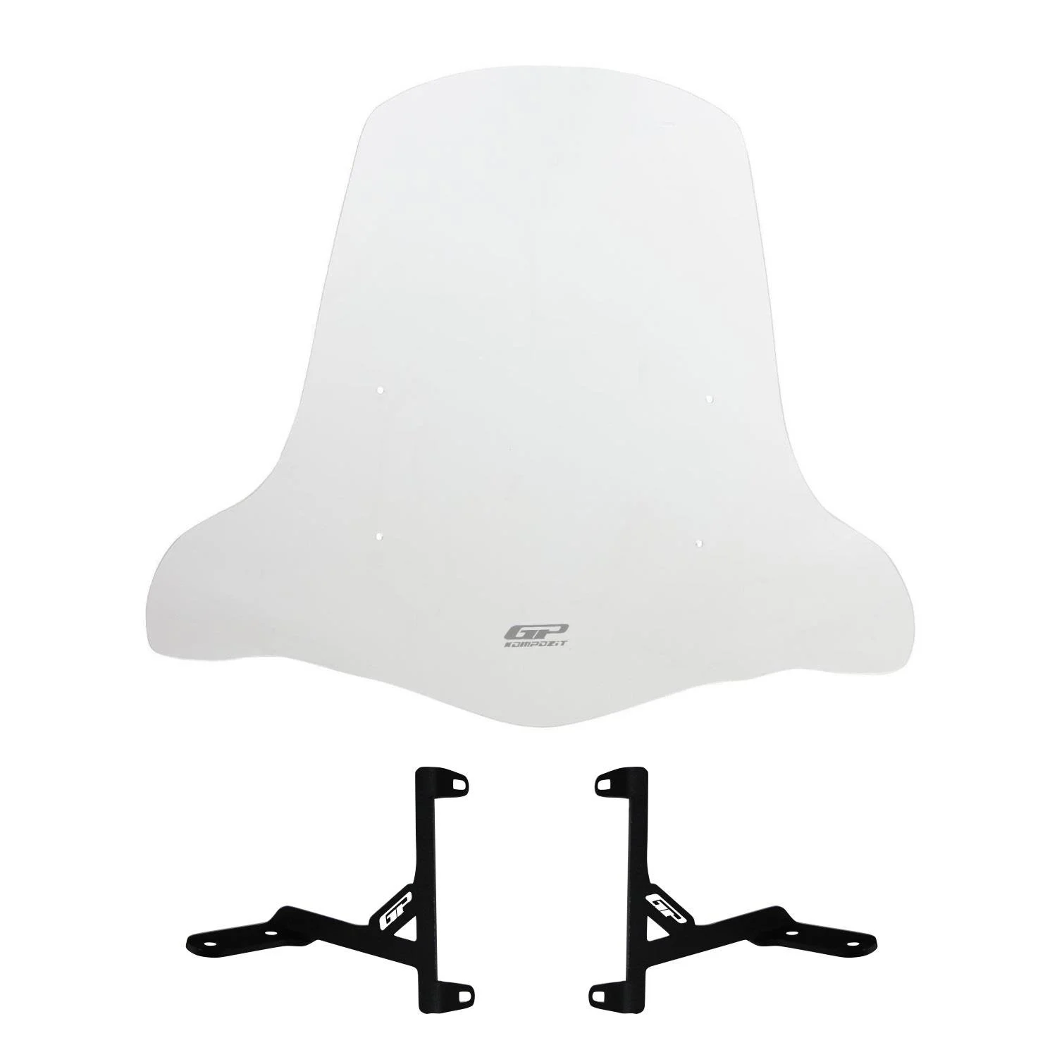 GP Scooter Universal Elcikli Ön Cam Şeffaf