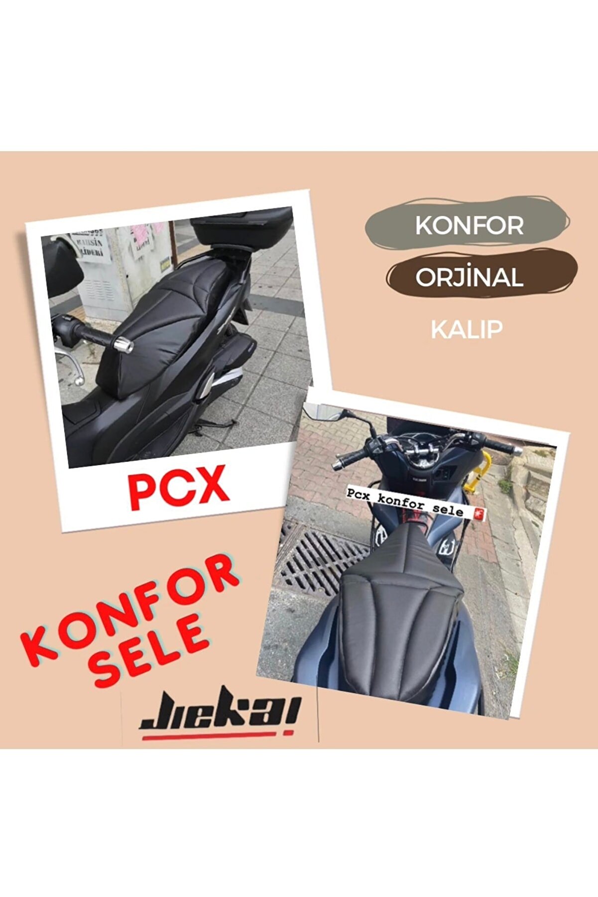 JİEKAİ Arora Zrx200 Konfor Sele Tam Kalıp Uyumlu