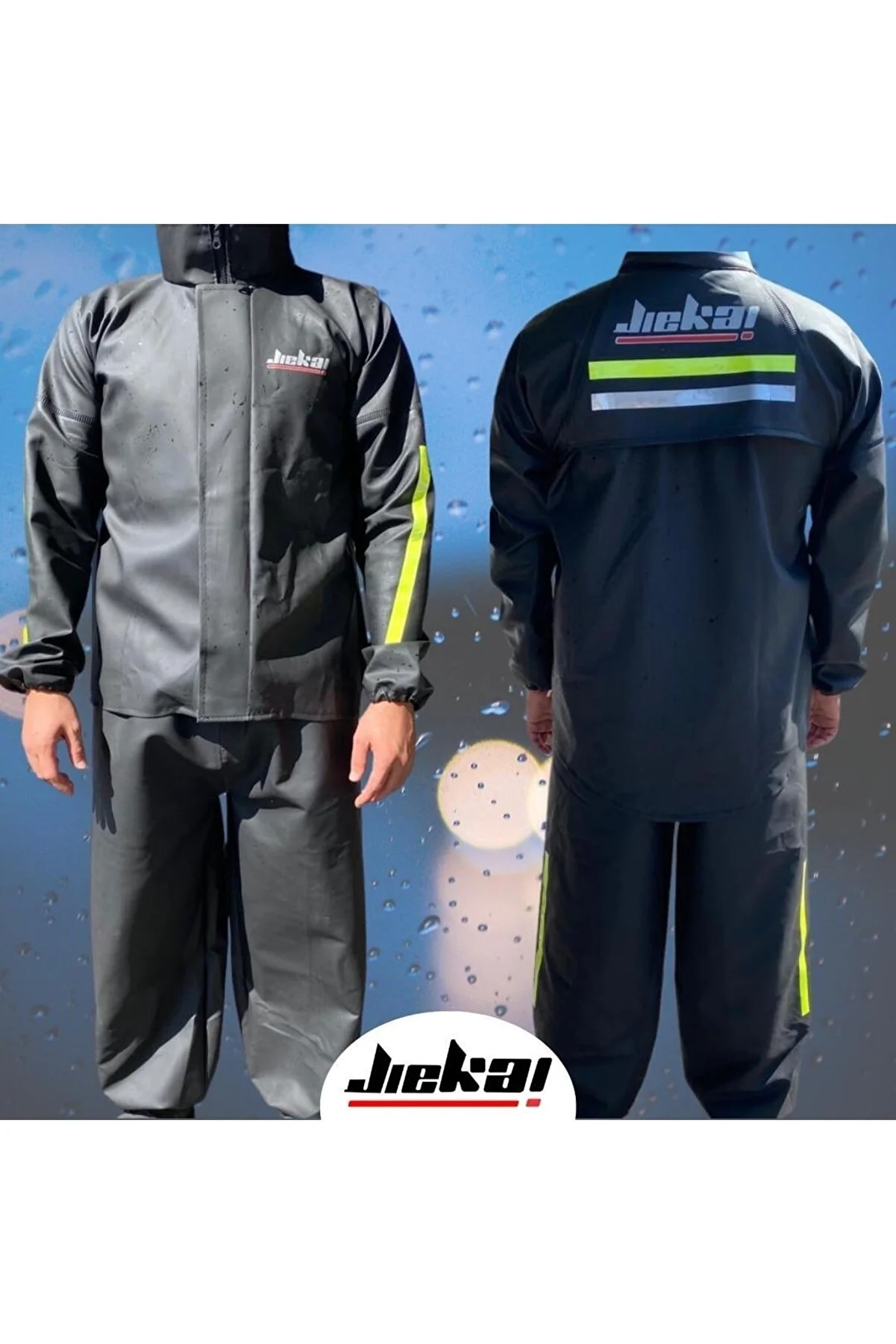 JİEKAİ Motosiklet Yağmurluk (GARANTİLİ)