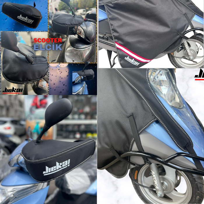 HONDA ACTİVA S DİZ ÖRTÜSÜ SCOOTER ELCİK RÜZGARLIK EL KORUMA