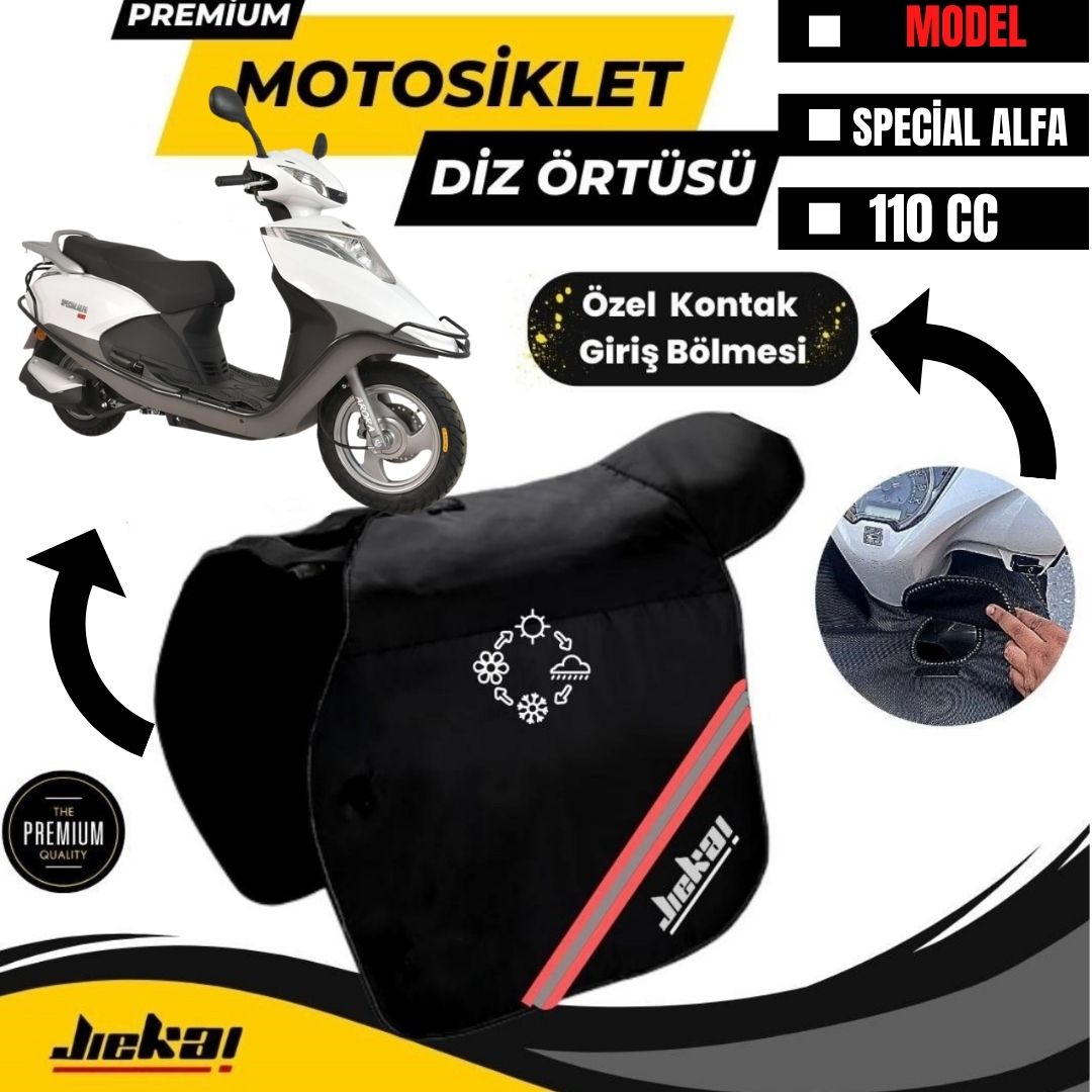 HONDA SPECİAL ALFA 110 UYUMLU DİZ ÖRTÜSÜ