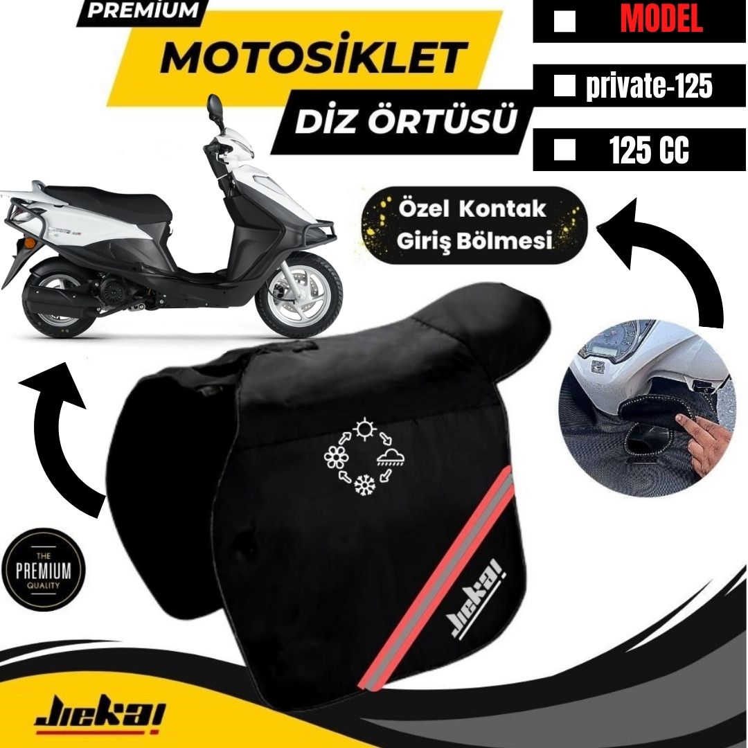 RKS PRİVATE 125 UYUMLU DİZ ÖRTÜSÜ JİEKAİ