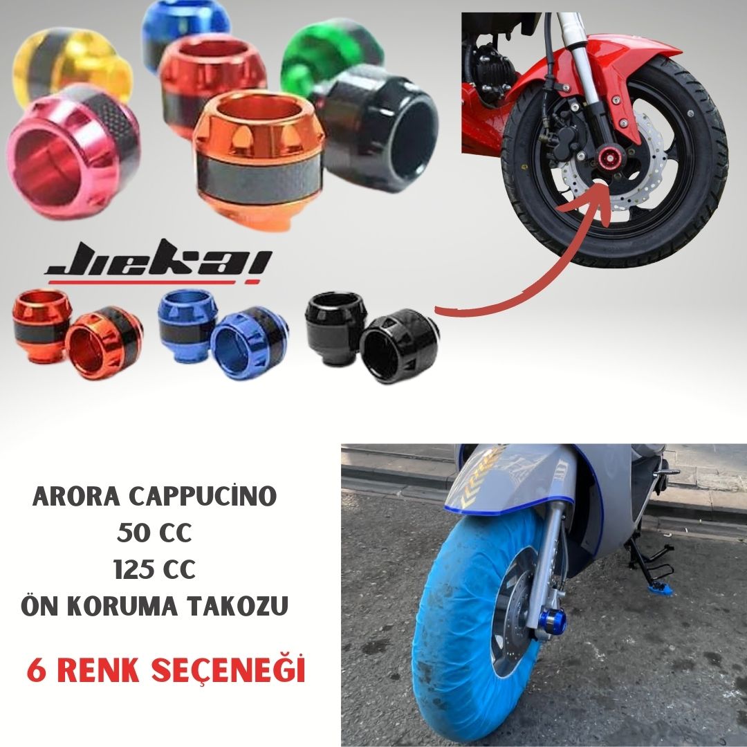 ARORA CAPPUCİNO 50 - 125 TEKER KORUMA TAKOZU RENKLİ