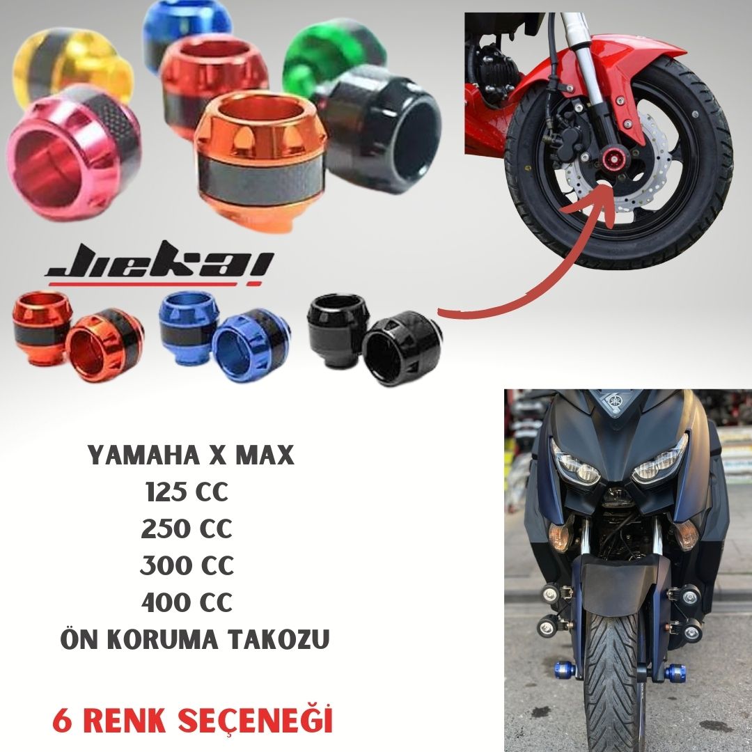 YAMAHA X MAX 250  300 ÖN TEKER TAKOZU RENKLİ
