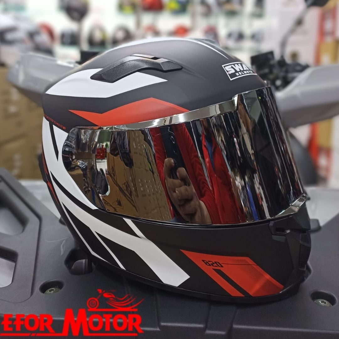 FULLFACE KASK  AYNA VİZÖRLÜ MODEL 6