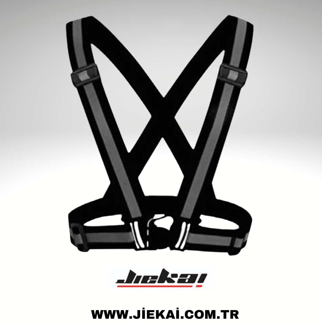 JK204 REFLEKTÖRLÜ SİYAH KEMER