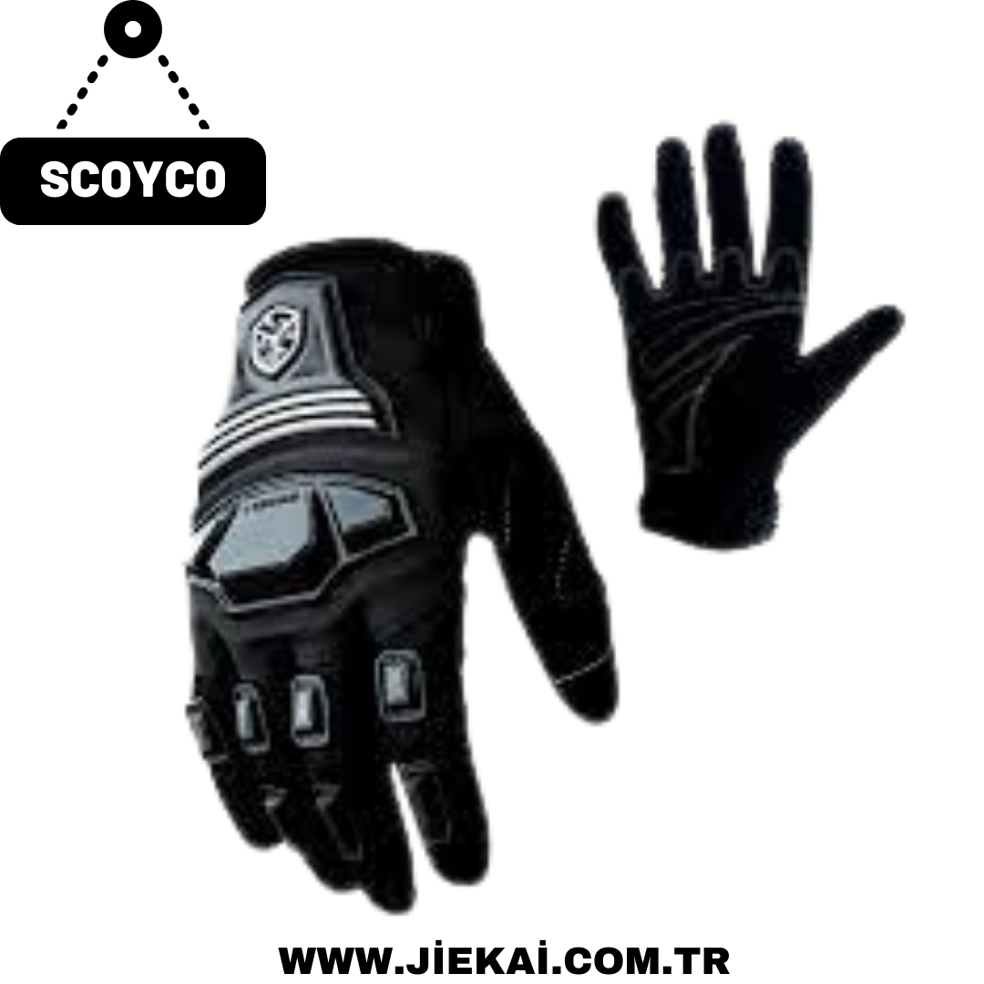 JK237 SCOYCO ELDİVEN UZUN SİYAH
