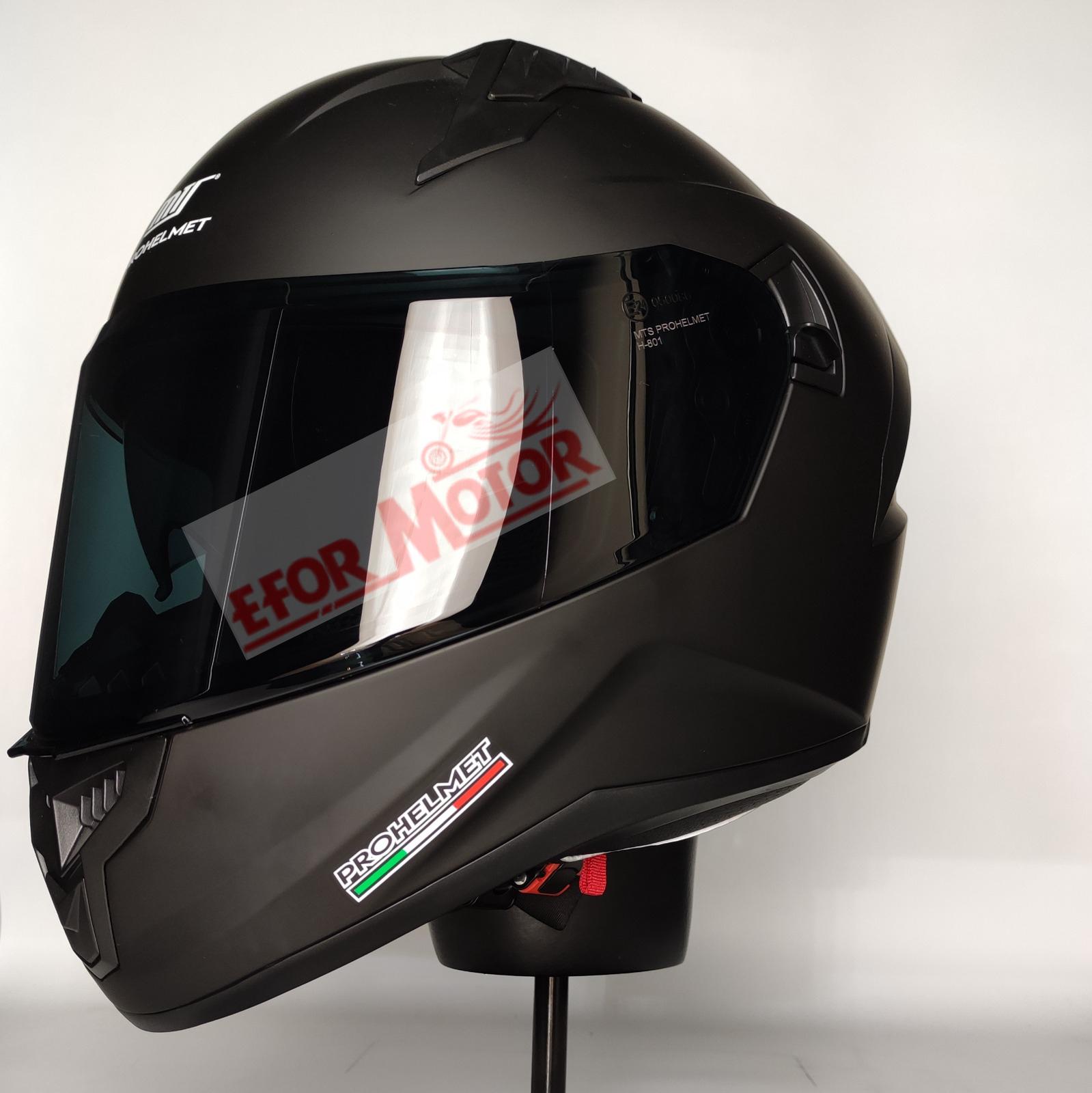 SNAKE MAT BLACK KASK H-801
