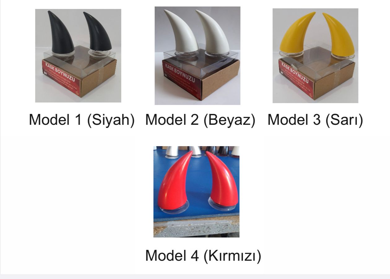 UNİVERSAL KASK BOYNUZU