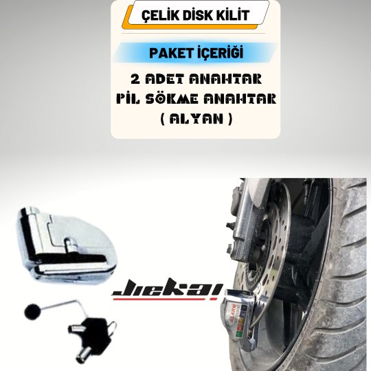 ÇELİK ALARM DİSK KİLİDİ