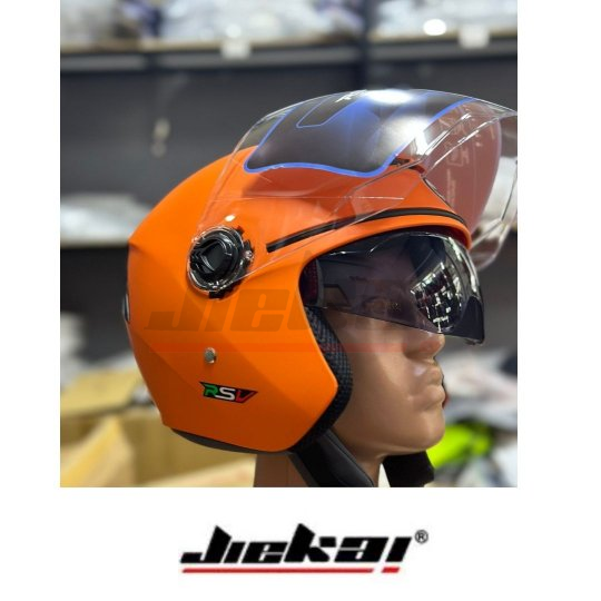 RV YARIM KASK GÜNEŞ GÖZLÜKLÜ MAT TRUNCU