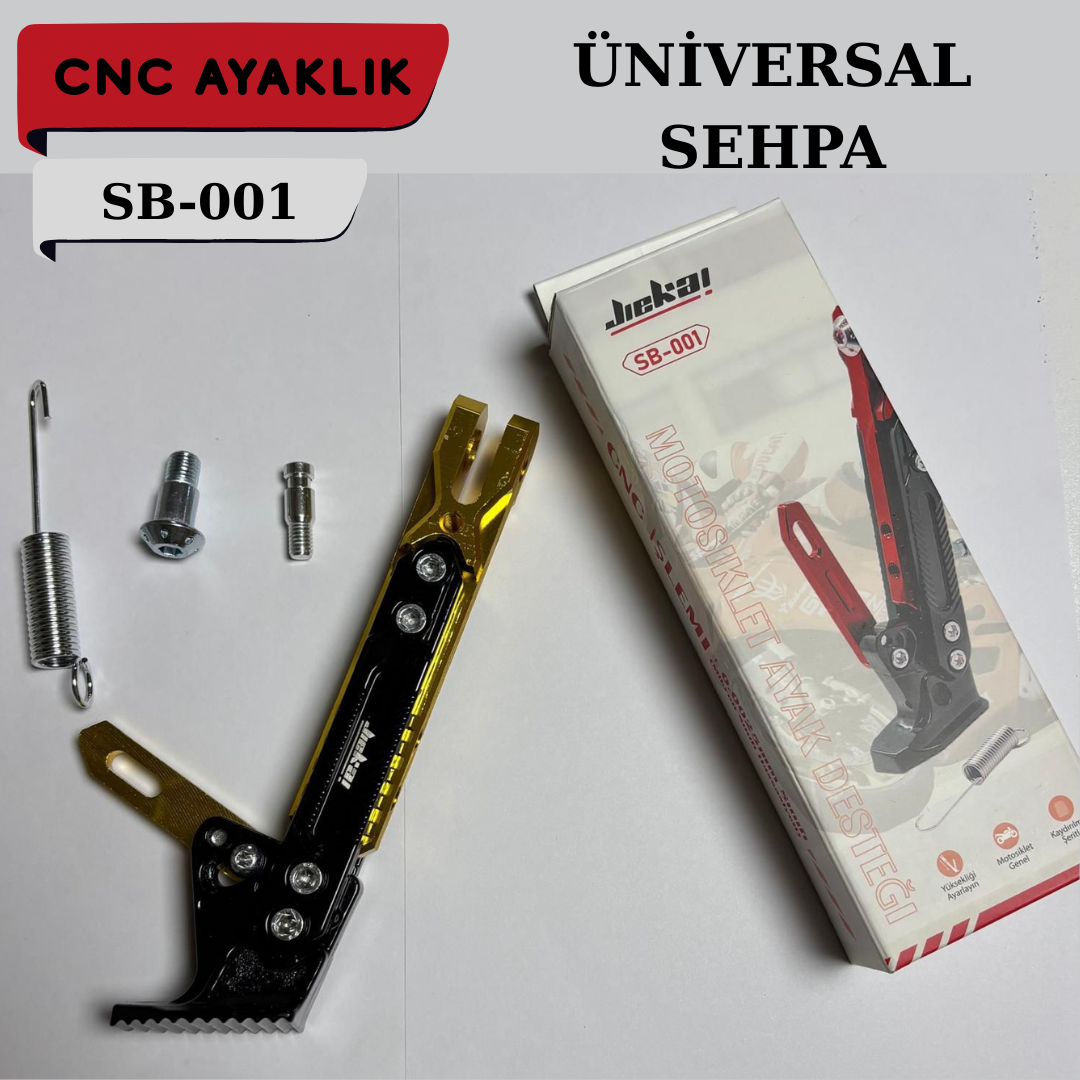 SB-001 * GOLD * ÜNİVERSAL CNC YAN SEHPA AYAKLIK