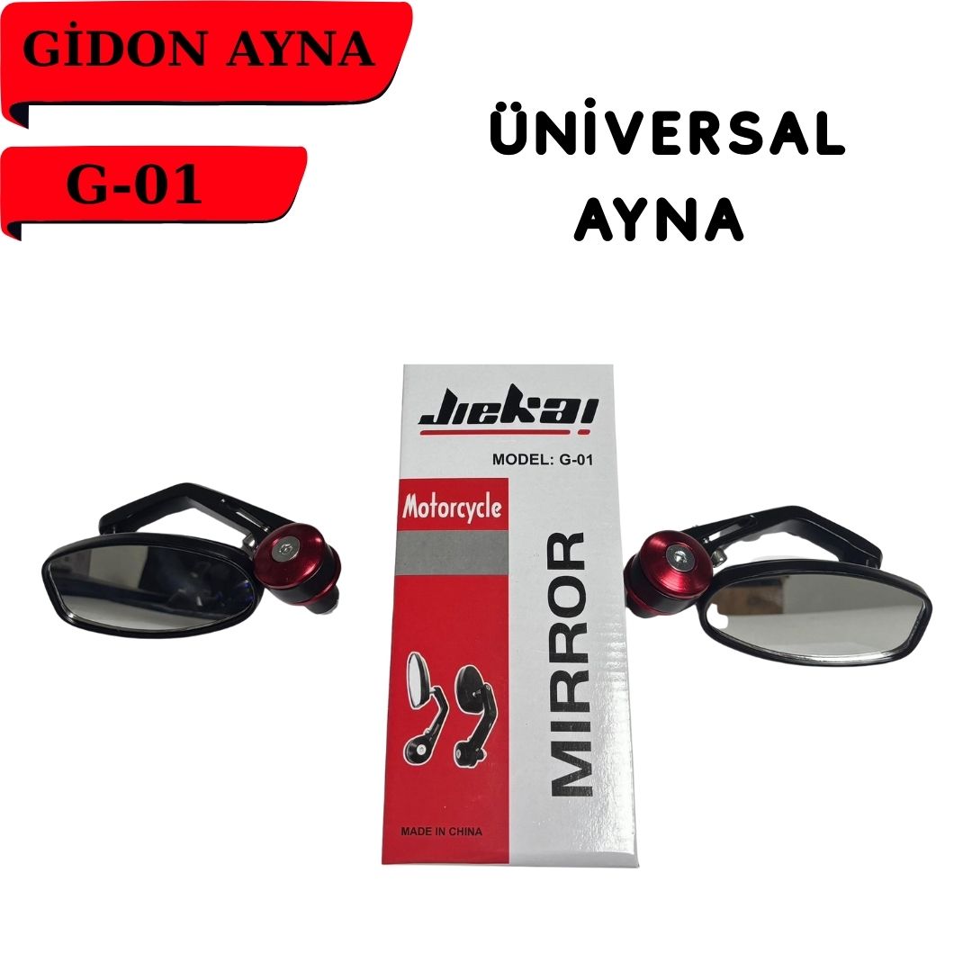 JİEKAİ GİDON AYNASI KIRMIZI