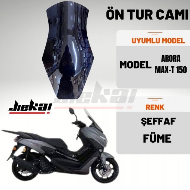 RELLAX ARORA MAX T 150 VOLTA APEC APX5 ÖN TUR CAMI FÜME 2020-2024 UYUMLU
