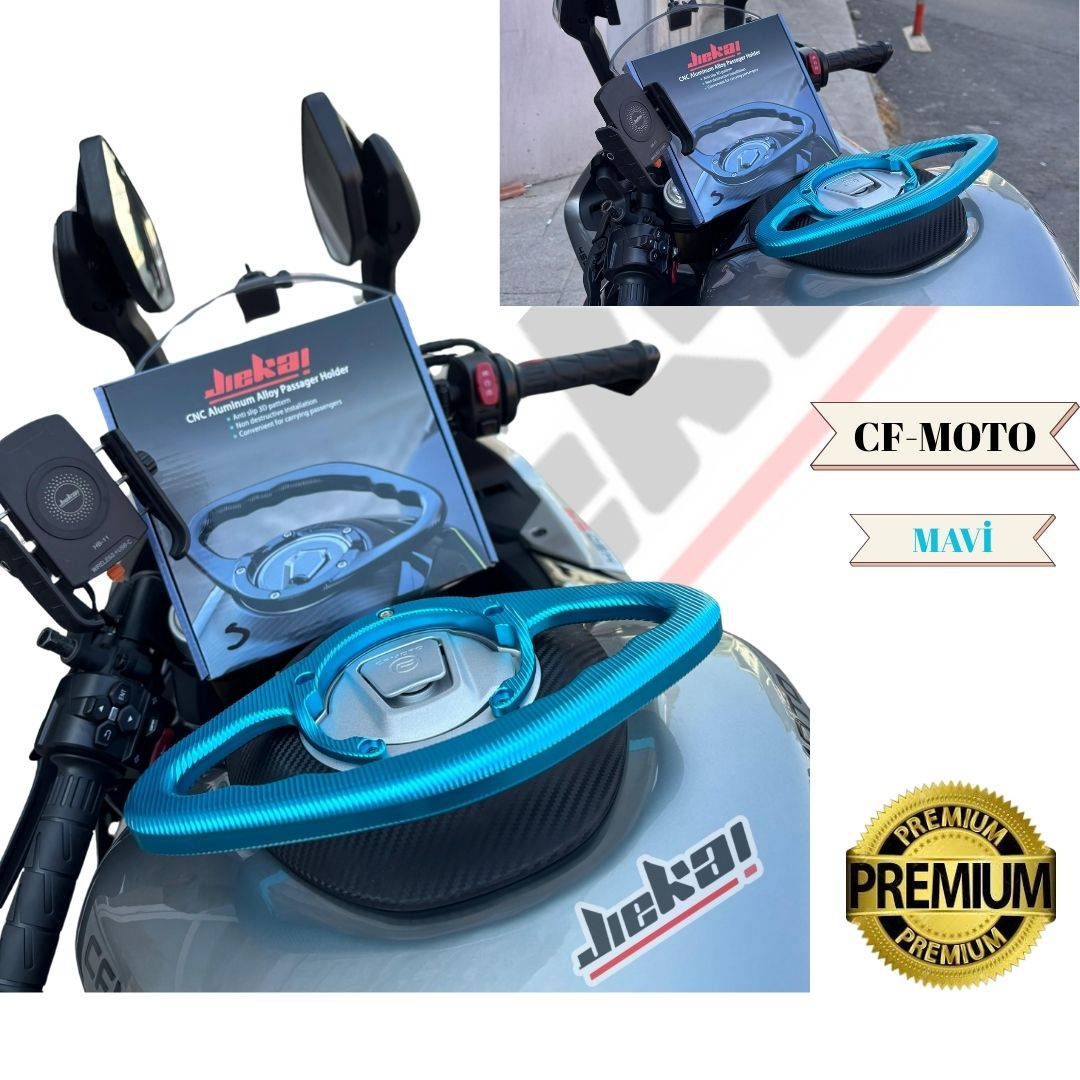 DP300 CF-MOTO DEPO TUTAMAÇ  *MAVİ* ( AÇIKLAMADA UYUMLU MODELLER )