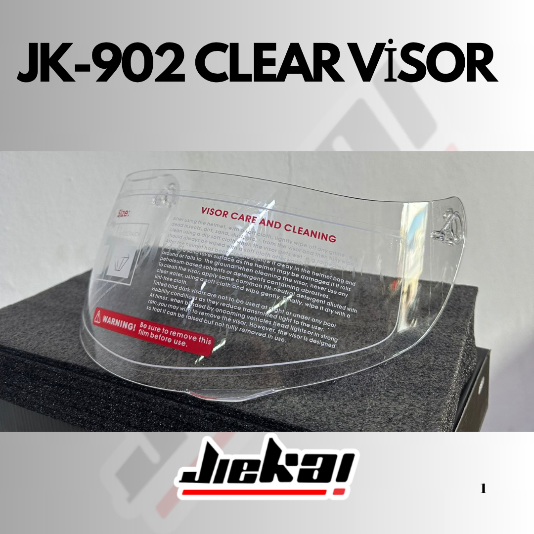 JİEKAİ ÇENE AÇILIR KASK CLEAR-ŞEFFAF VİZÖR
