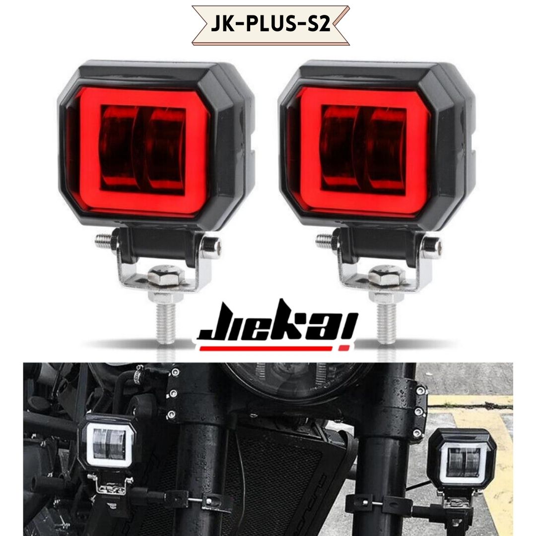 JİEKAİ JK-PLUS-S2 SİS FARI ANGELL *KIRMIZI* ( ADET FİYATIDIR )