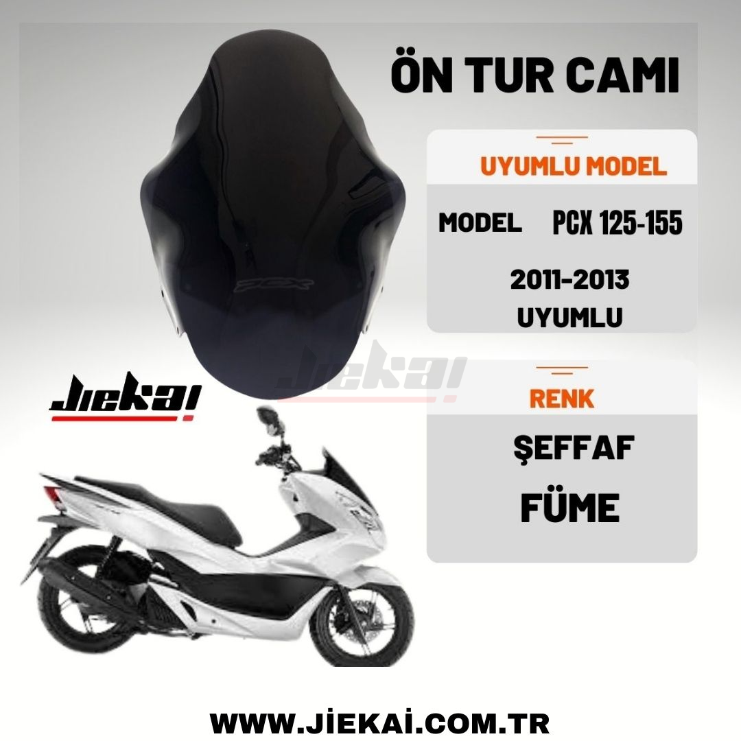 HONDA  PCX 125-155 UYUMLU 2011-2013 FÜME