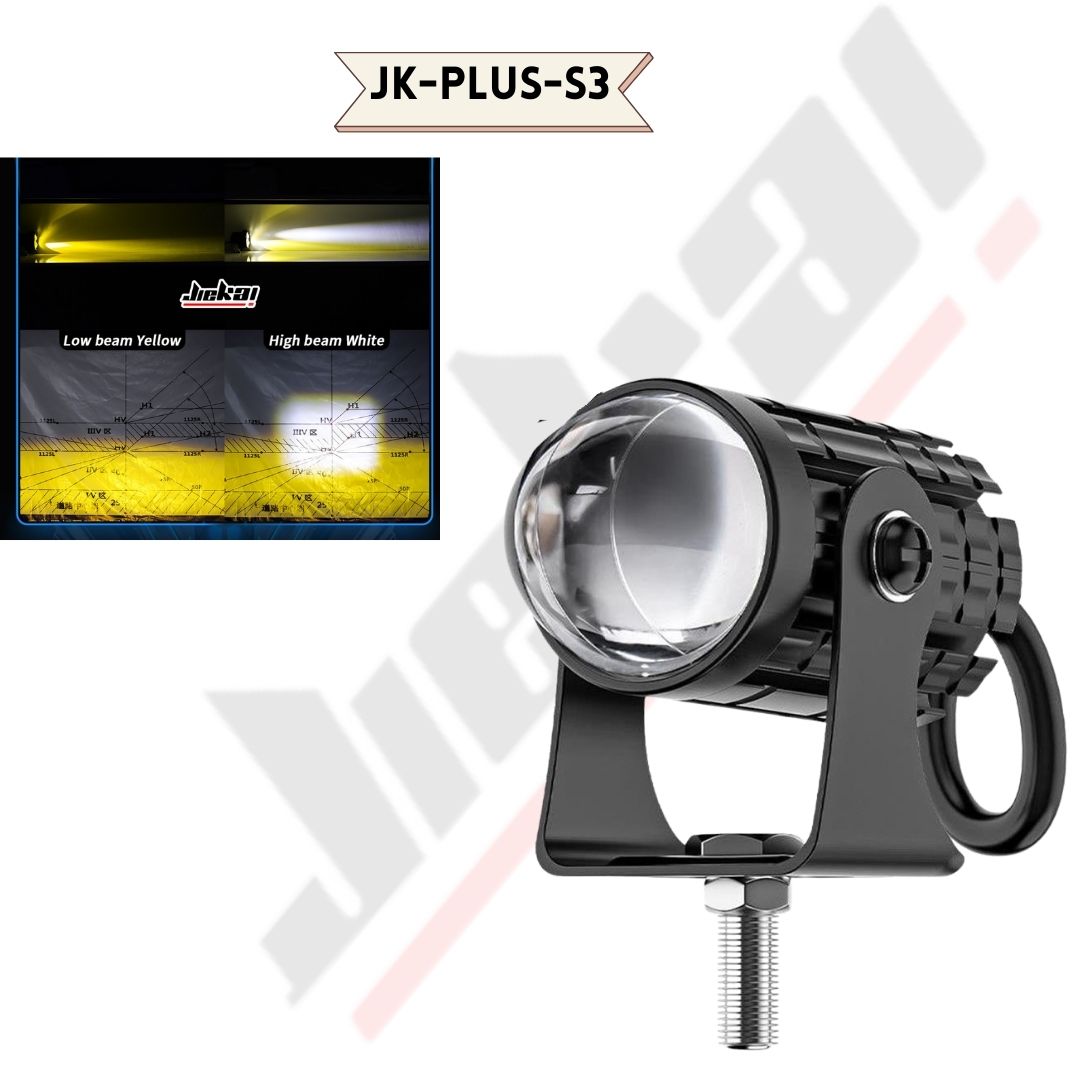 JİEKAİ JK-PLUS-S3 SİS FARI ÇİFT RENK - ( ADET FİYATIDIR )