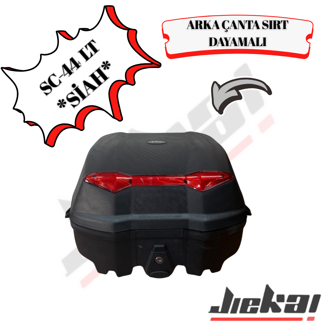 SC-44 LT *SİYAH* ARKA ÇANTA SIRT DAYAMALI