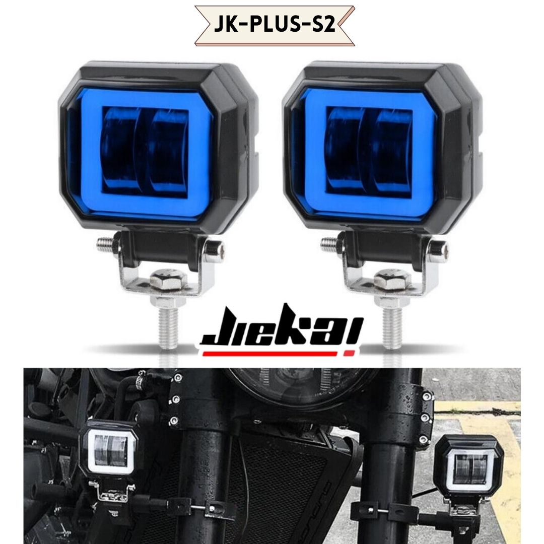JİEKAİ JK-PLUS-S2 SİS FARI ANGELL *MAVİ* ( ADET FİYATIDIR )