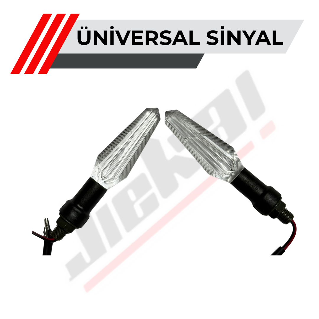 JİEKAİ TS22 ÜNİVERSAL LED SİNYAL MOTOSİKLET *SARI*