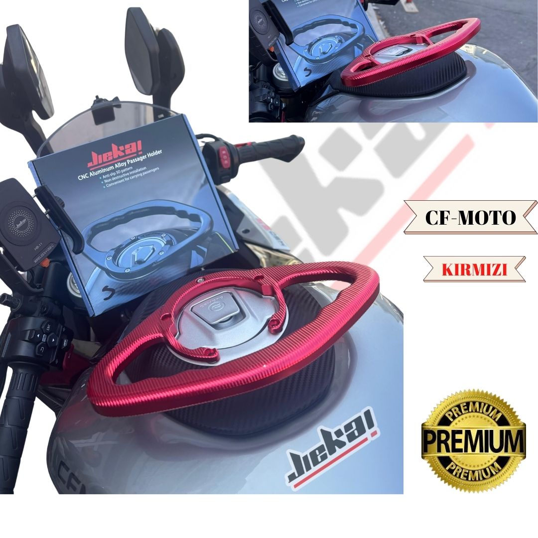 DP300 CF-MOTO DEPO TUTAMAÇ *KIRMIZI* ( AÇIKLAMADA UYUMLU MODELLER )